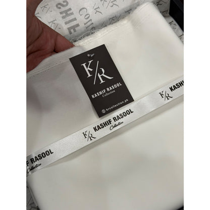 MP-08 Wrinkle Free Wash & Wear Men's Suit | OFF White