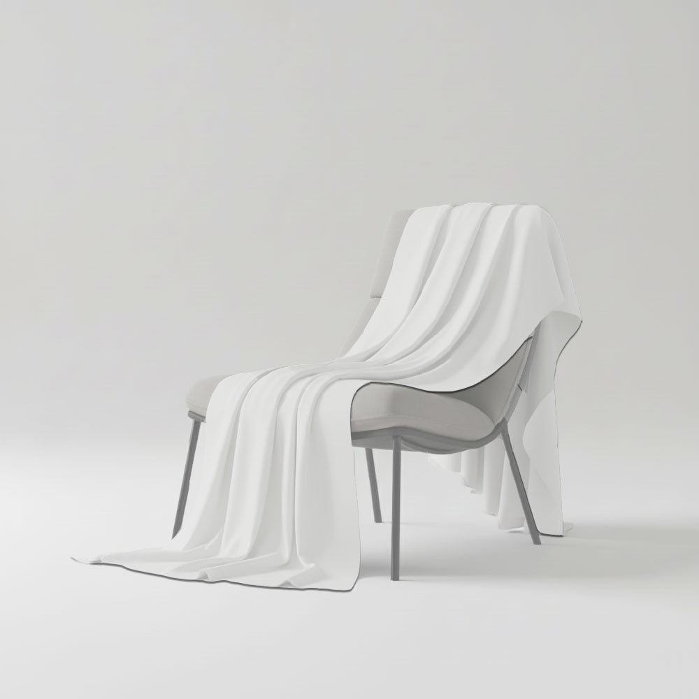 B-04 Premium Bosky plain fabric | Off White